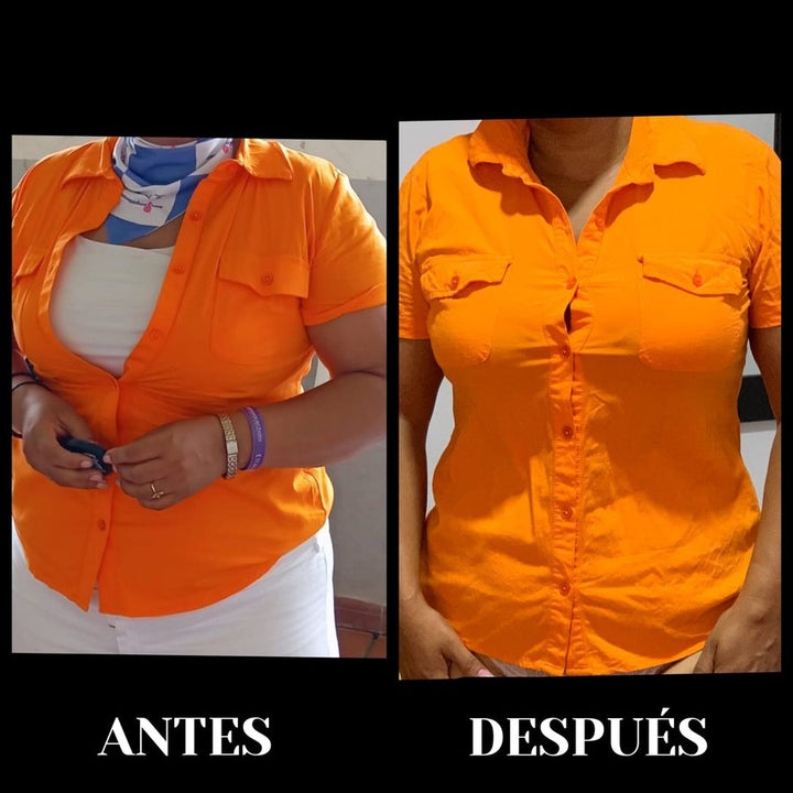 Antes y después de una clienta