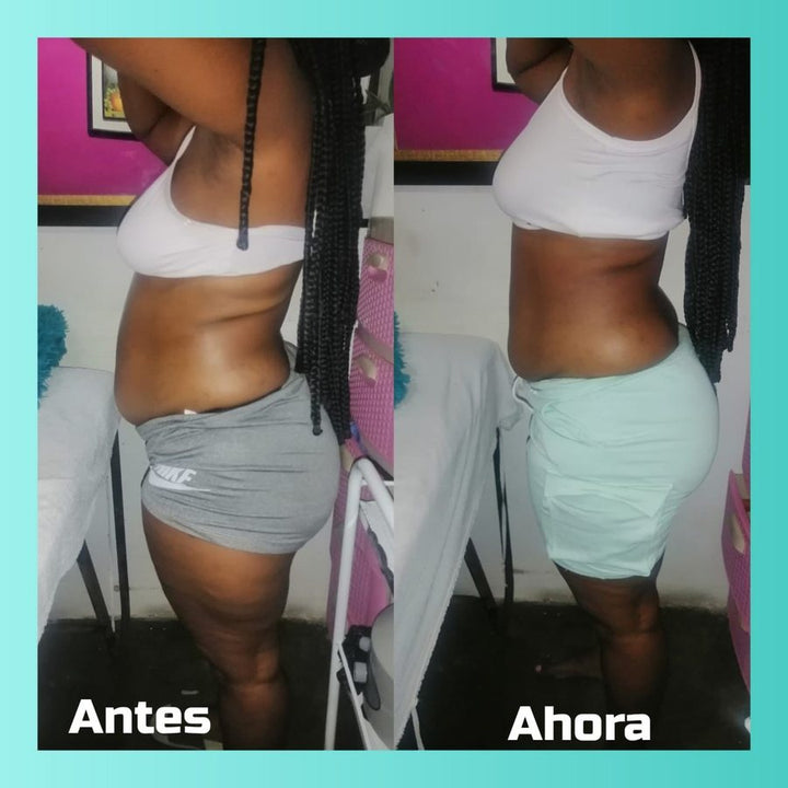 Antes y después de una clienta