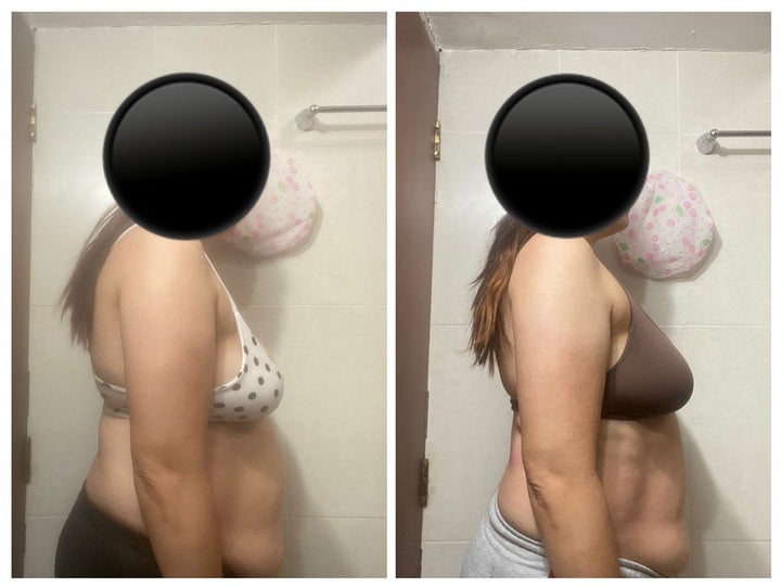 Antes y después de una clienta